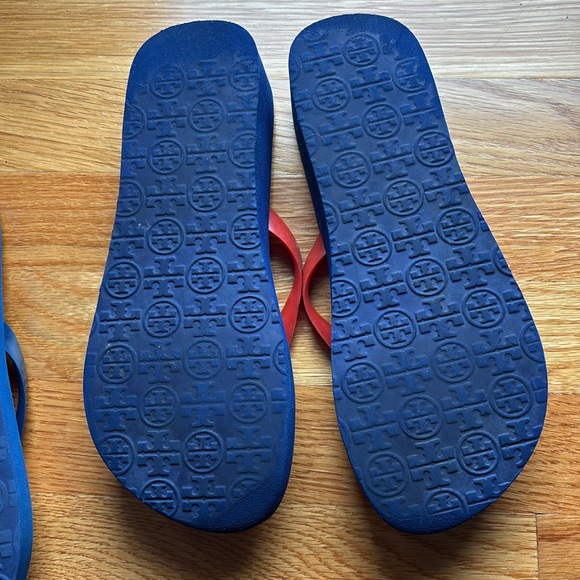 LOT of 3 Tory Burch Flip Flops - size 8 or 8.5 - Picture 7 of 8